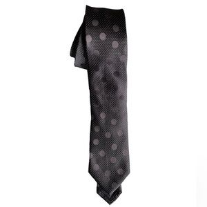 Black skinny neck tie